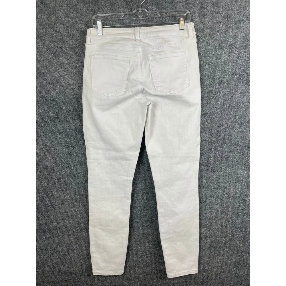 Pistola Skinny Jeans Women 29 White‎ Excellent Distressed Denim Pants